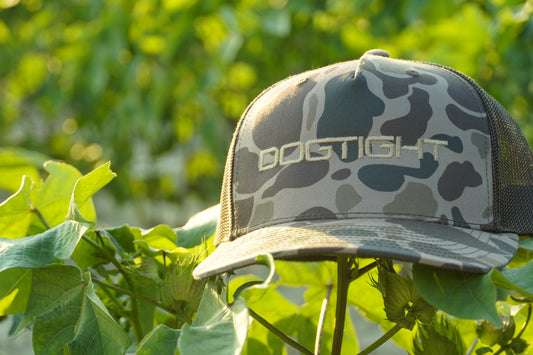 DOGTIGHT - Old School Brown Camo Hat